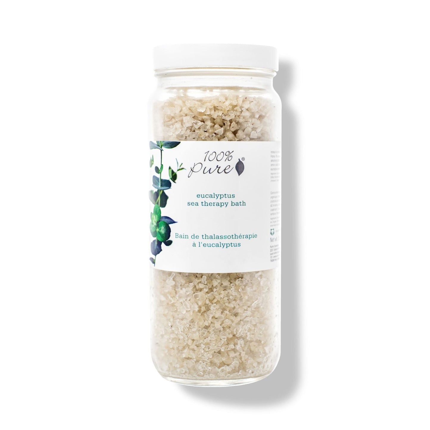 100% Pure ユーカリ シーセラピーバス 15oz Eucalyptus Sea Therapy Bath 425g