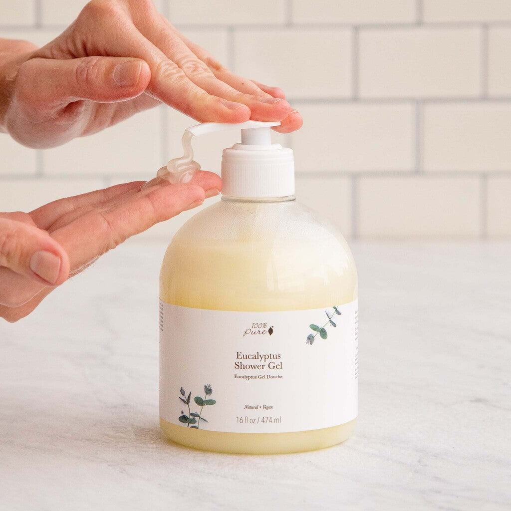 100% Pure ユーカリシャワージェル Eucalyptus Shower Gel