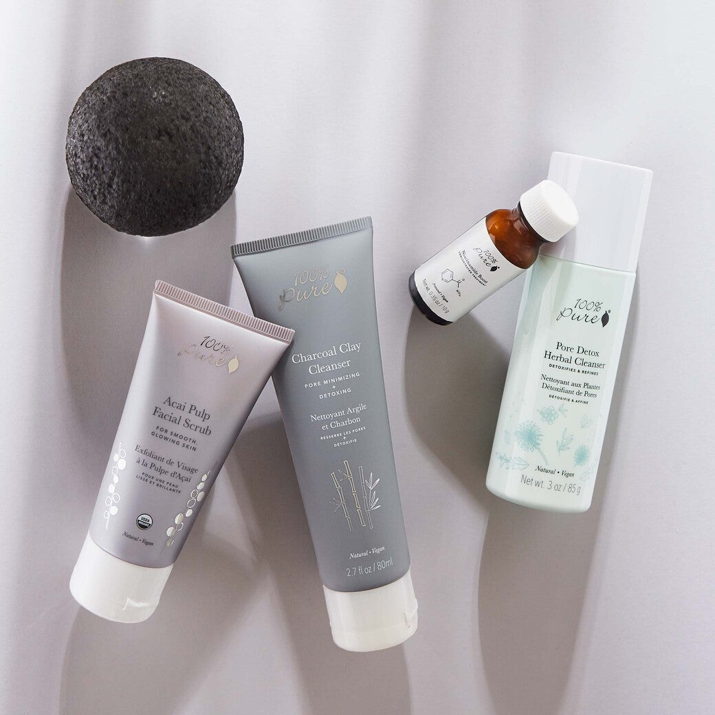 100% Pure チャコールクレイクレンザー 2.7 fl oz Charcoal Clay Cleanser 80ml