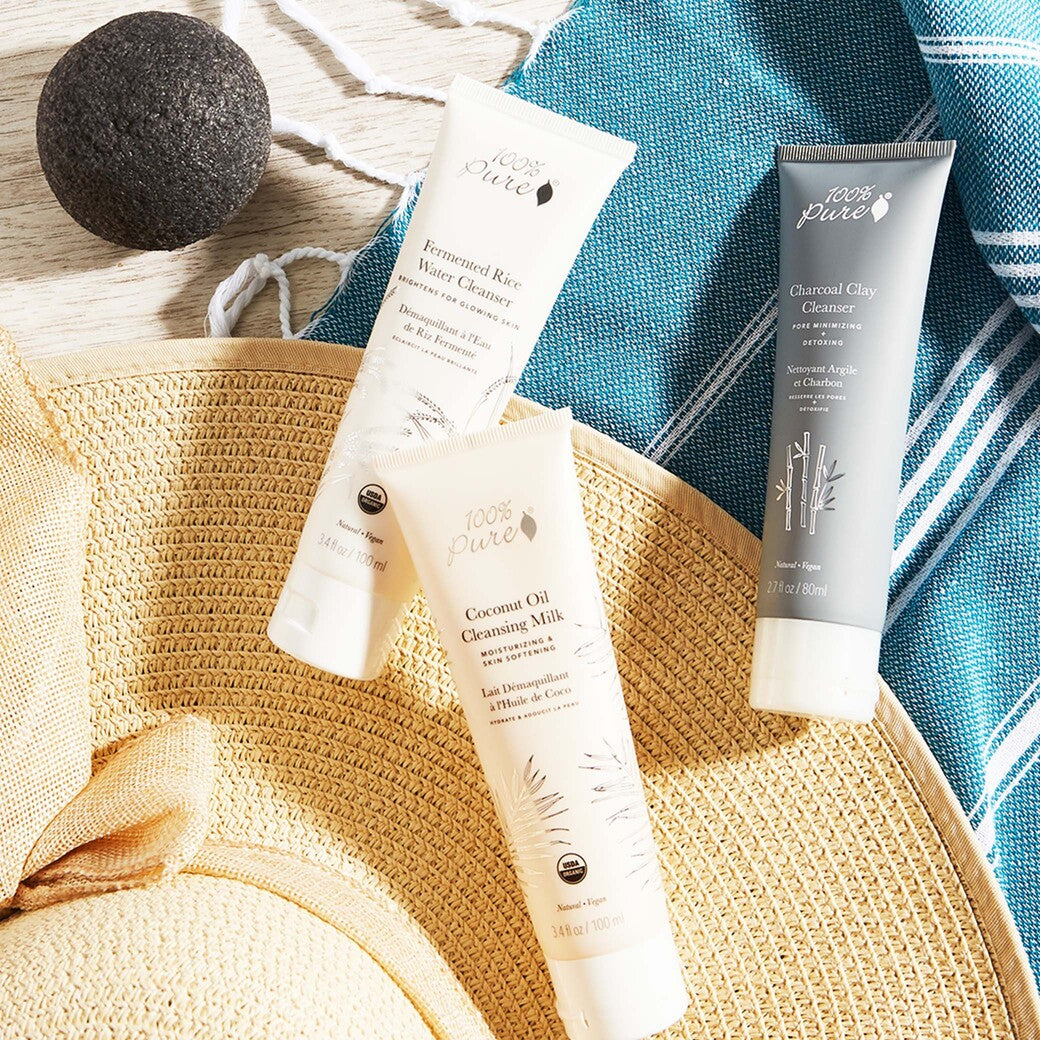 100% Pure チャコールクレイクレンザー 2.7 fl oz Charcoal Clay Cleanser 80ml