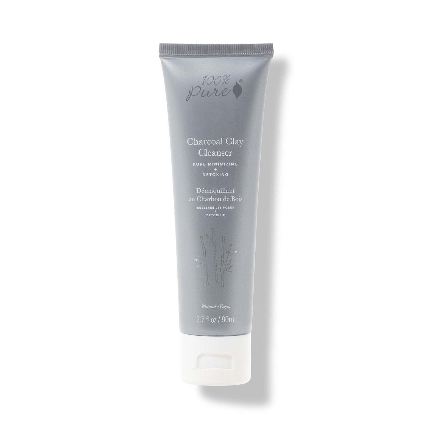 100% Pure チャコールクレイクレンザー 2.7 fl oz Charcoal Clay Cleanser 80ml