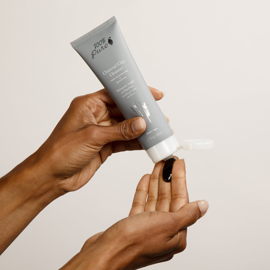 100% Pure チャコールクレイクレンザー 2.7 fl oz Charcoal Clay Cleanser 80ml