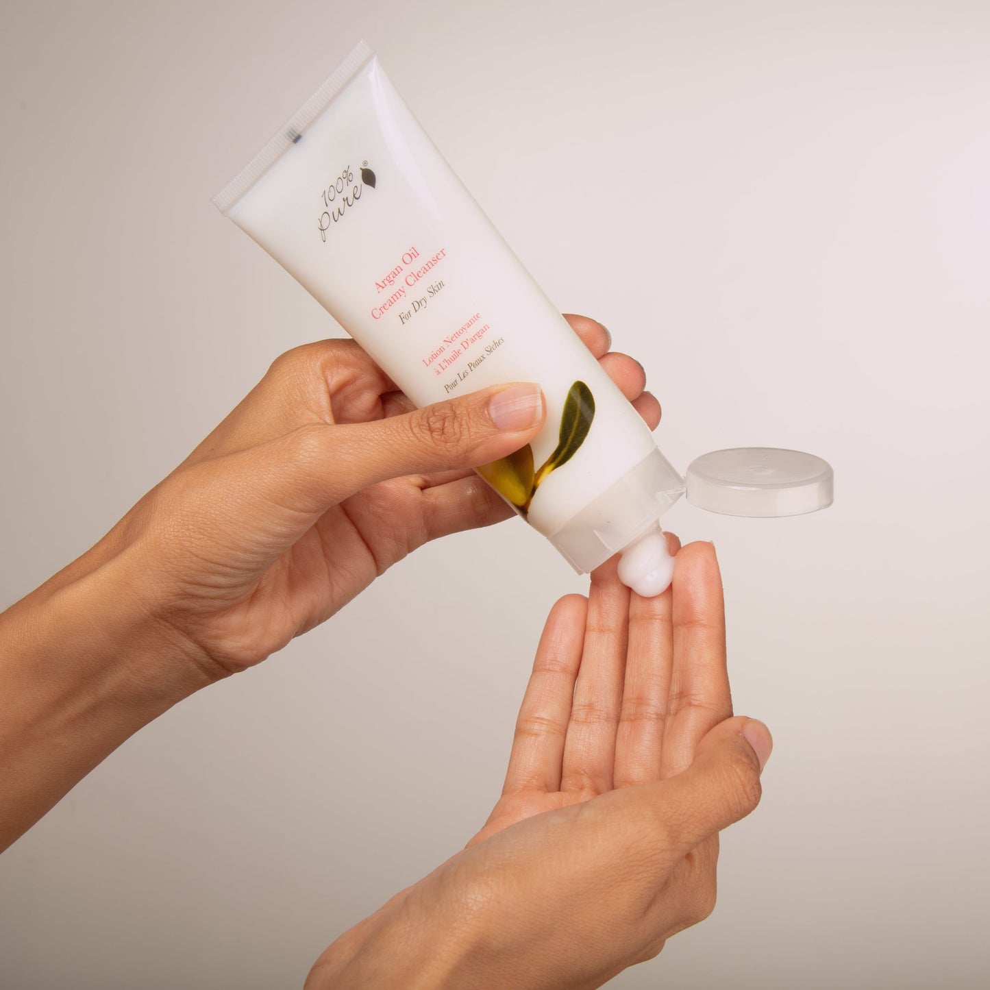 100% Pure アルガンオイル クリーミークレンザー 3.4 fl oz Argan Oil Creamy Cleanser 100ml