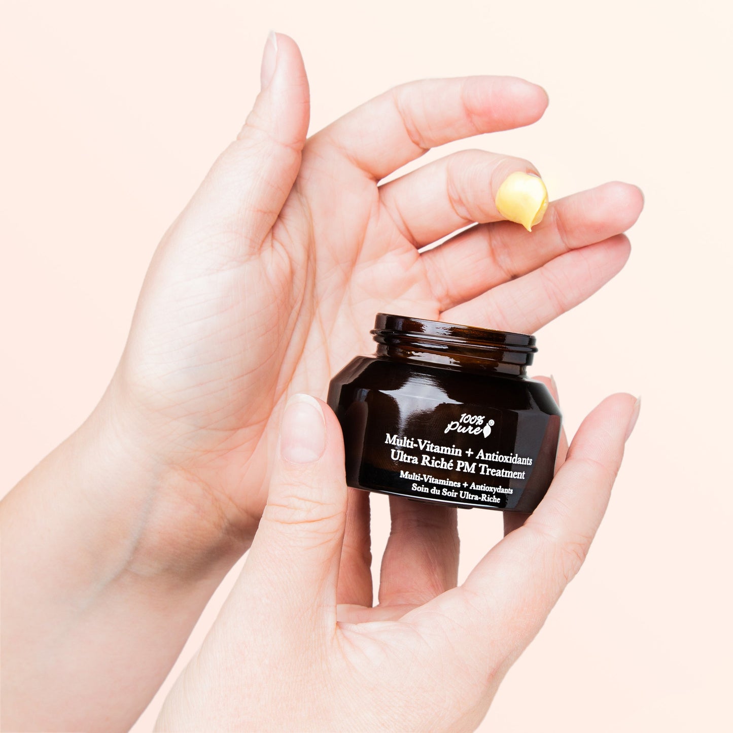 100% Pure マルチビタミン+抗酸化ウルトラリッチPMトリートメント 1.5 oz Multi-Vitamin + Antioxidants Ultra Riché PM Treatment 42.5g