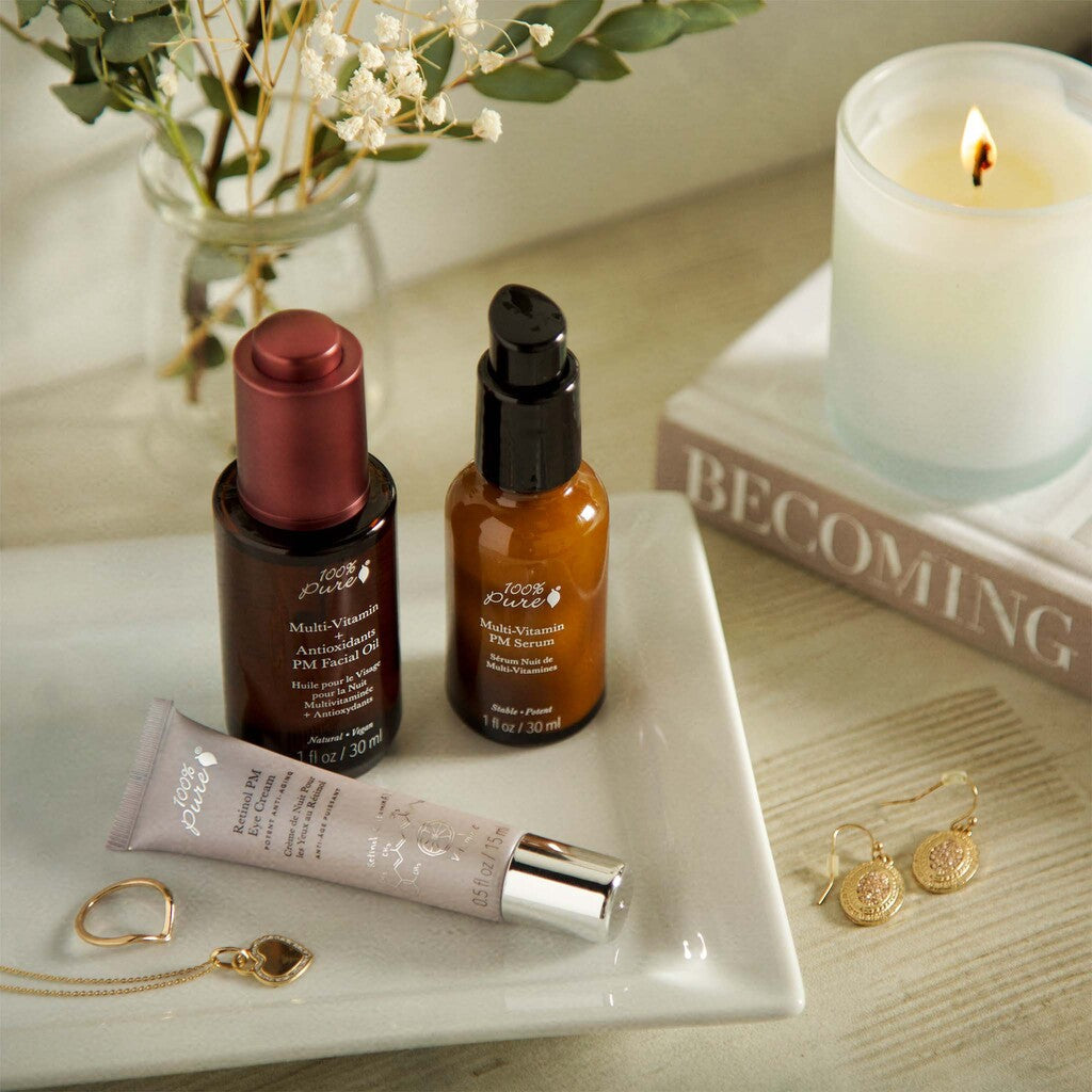 100% Pure レチノールPMアイクリーム 0.5 fl oz Retinol PM Eye Cream 15ml
