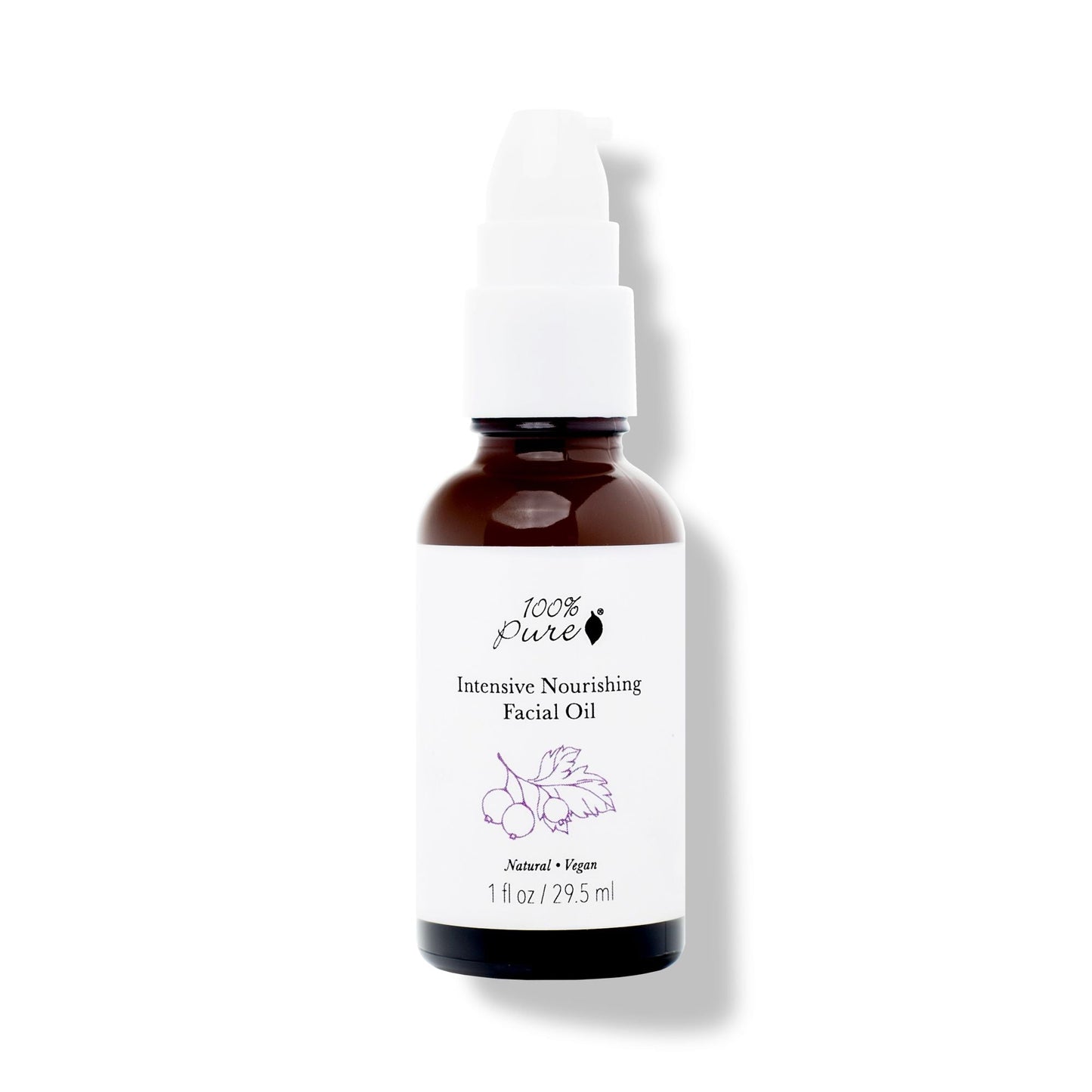 100% Pure インテンシブナリッシングフェイシャルオイル 1fl oz Intensive Nourishing Facial Oil 29.5 ml