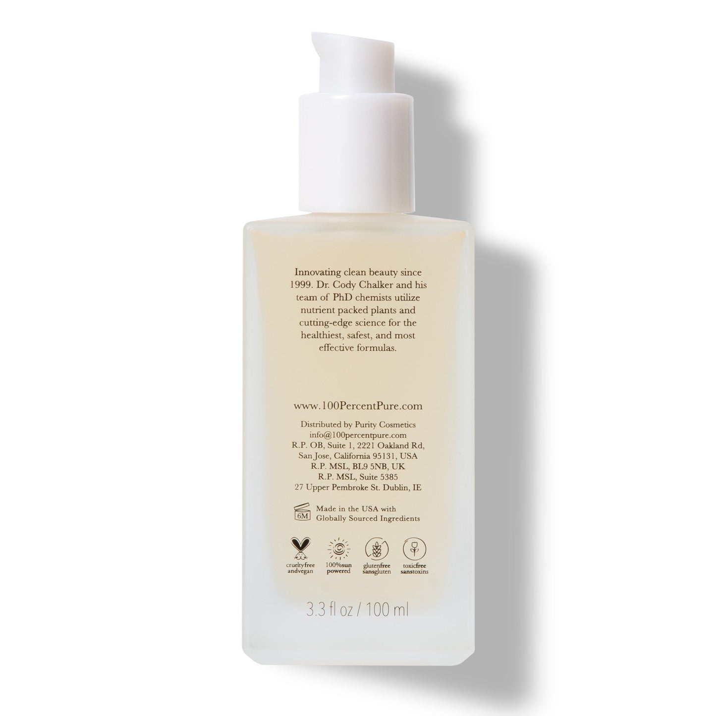 100% Pure 発酵米トナー 3.4 fl oz Fermented Rice Toner 100ml