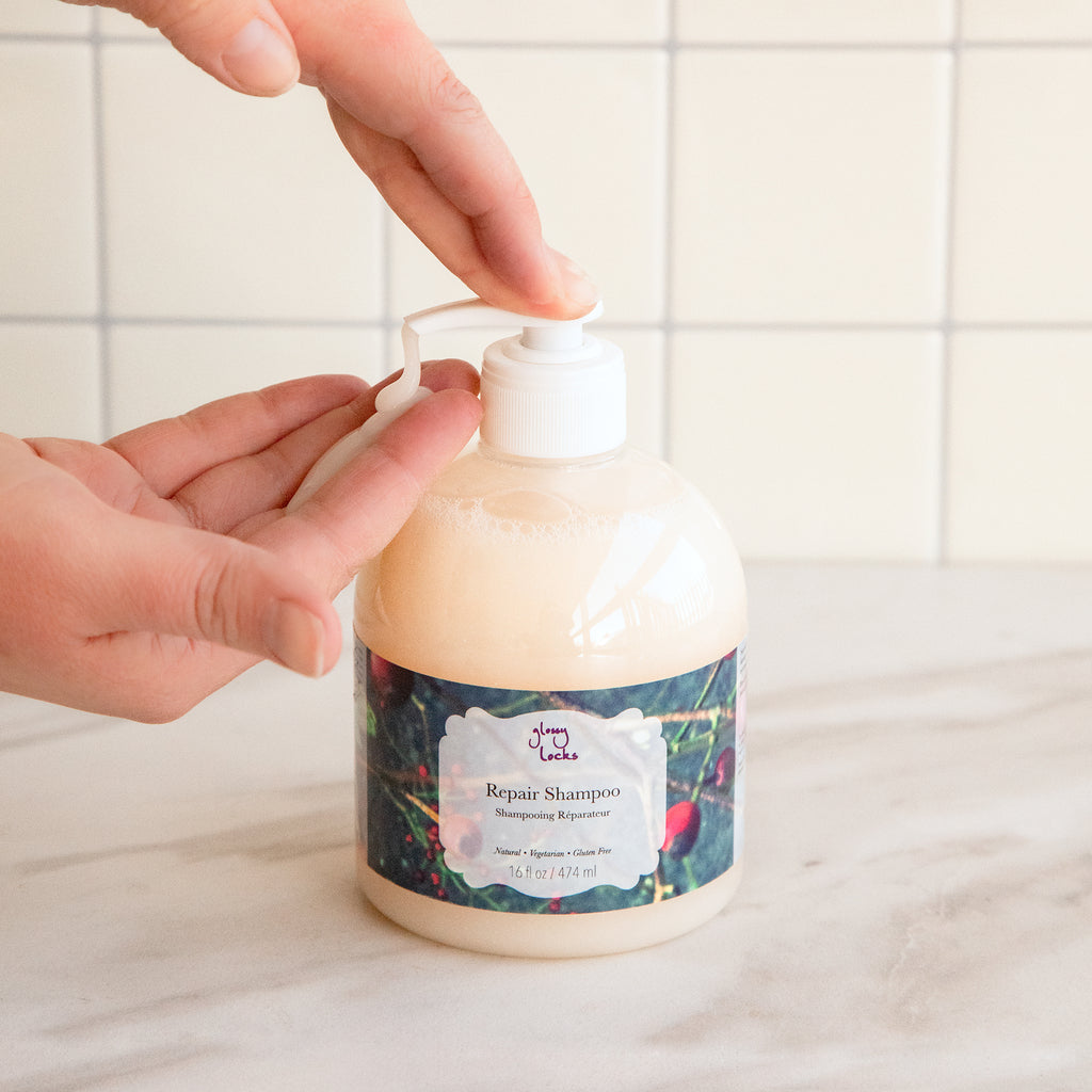 100% Pure グロッシーロックス リペアシャンプー Glossy Locks Repair Shampoo