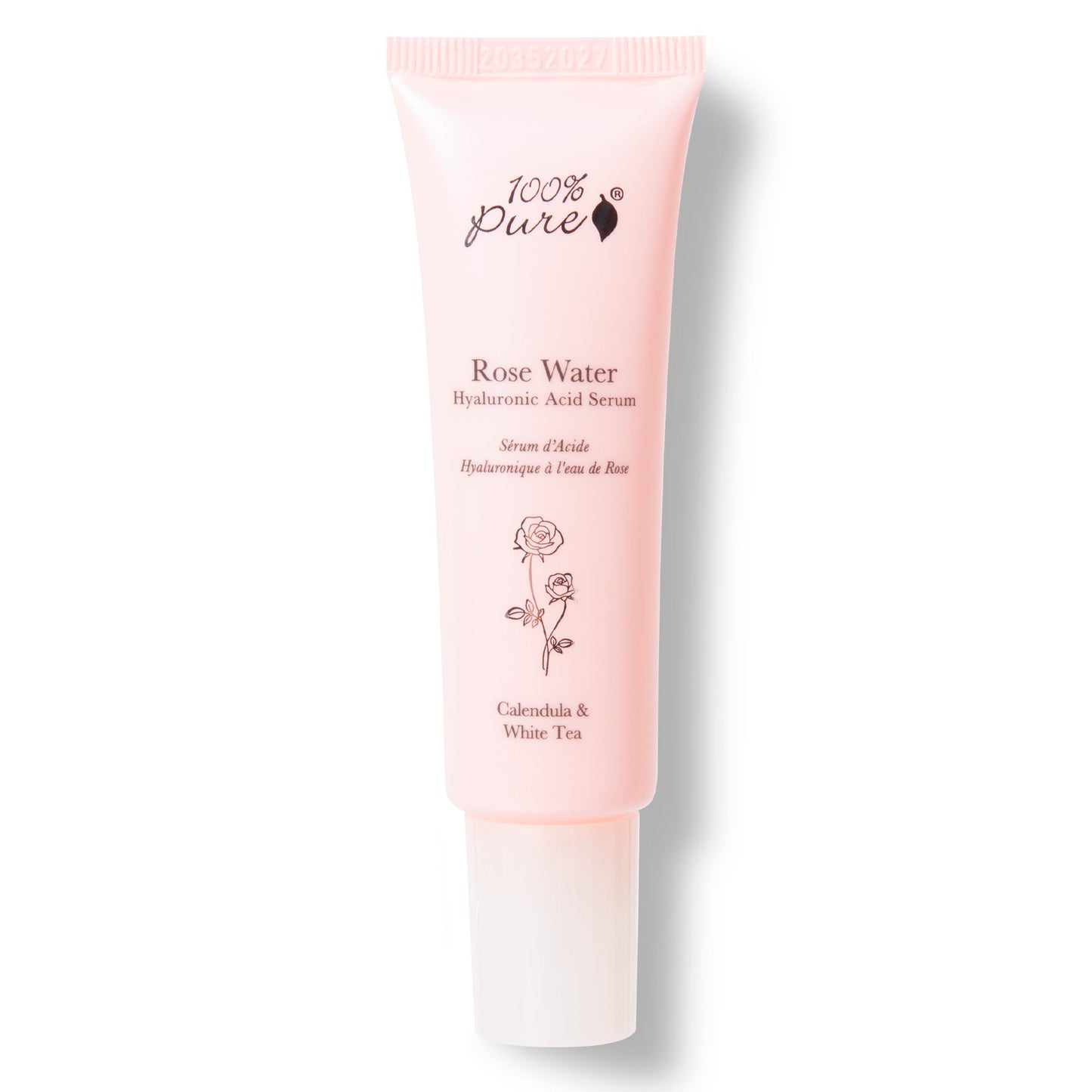 100% Pure ローズウォーター ヒアルロン酸 セラム 美容液 1 fl oz Rose Water Hyaluronic Acid Serum 30ml