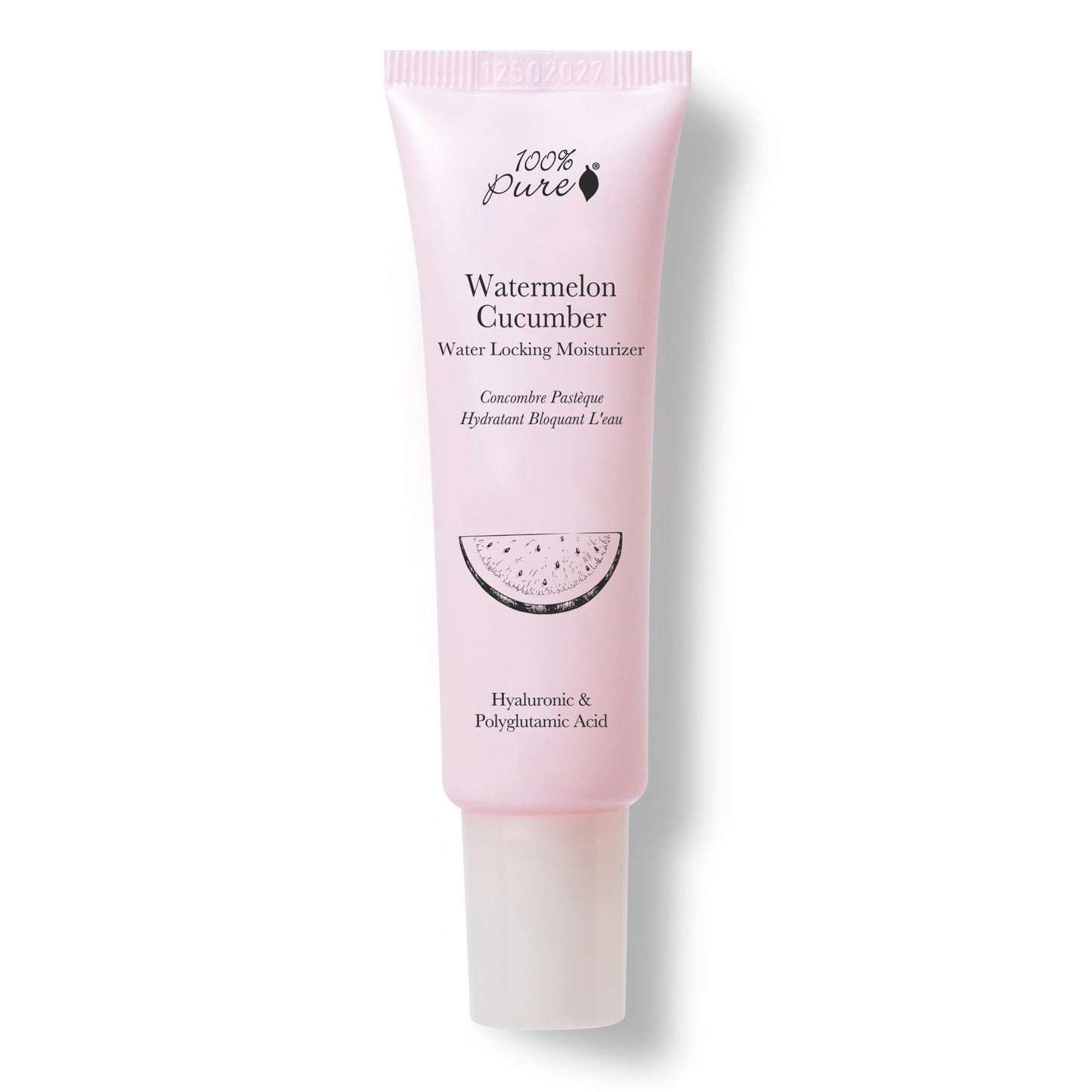 100% Pure スイカキュウリウォーター ロッキングモイスチャライザー 1.7 fl oz Watermelon Cucumber Water Locking Moisturizer 50ml