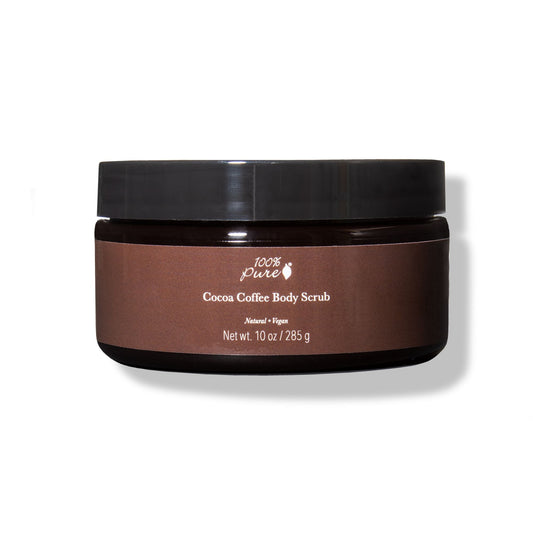 100% Pure ココアコーヒーボディスクラブ 285g Cocoa Coffee Body Scrub
