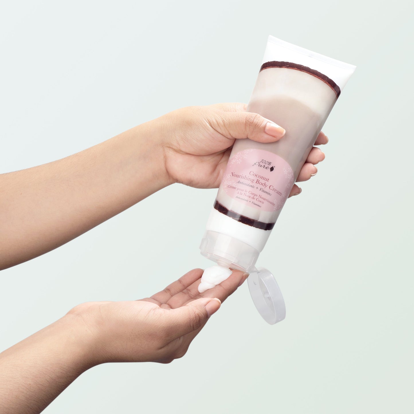 100% Pure ナリシング ボディクリーム ココナッツ 8oz Nourishing Body Cream [Coconut] 236ml