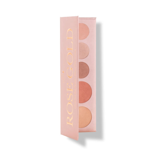 100% Pure フルーツピグメント ローズゴールド パレット Fruit Pigmented Rose Gold Palette メイクアップ [ Highlighter, Blush, Eye Shadows]