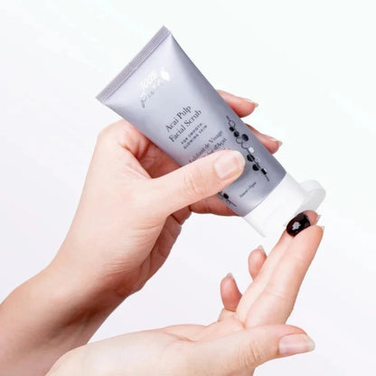 100% Pure アサイーパルプフェイシャルスクラブ 2 fl oz Acai Pulp Facial Scrub 59ml