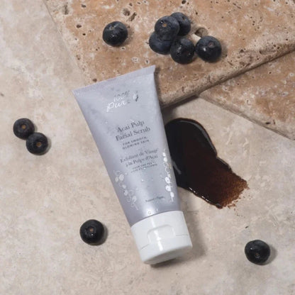 100% Pure アサイーパルプフェイシャルスクラブ 2 fl oz Acai Pulp Facial Scrub 59ml