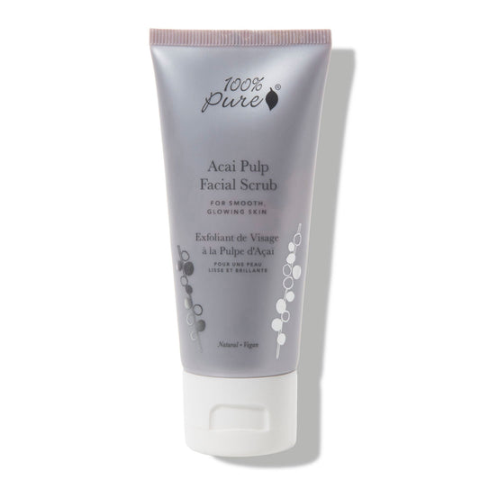 100% Pure アサイーパルプフェイシャルスクラブ 2 fl oz Acai Pulp Facial Scrub 59ml