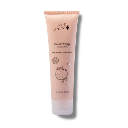 100% Pure ブラッドオレンジ クレンジングバーム 3.4 fl oz / 100 ml Blood Orange Cleansing Balm