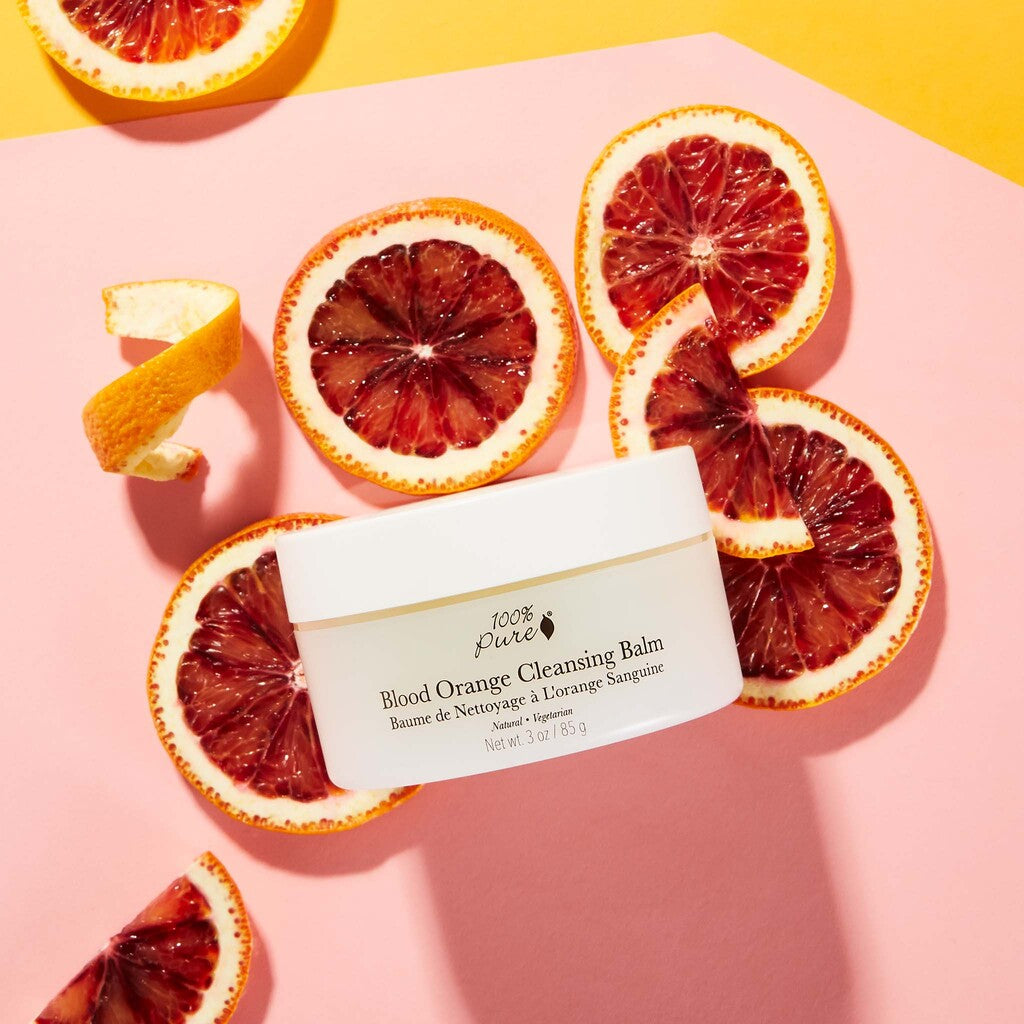 100% Pure ブラッドオレンジ クレンジングバーム 3 fl oz Blood Orange Cleansing Balm 85g