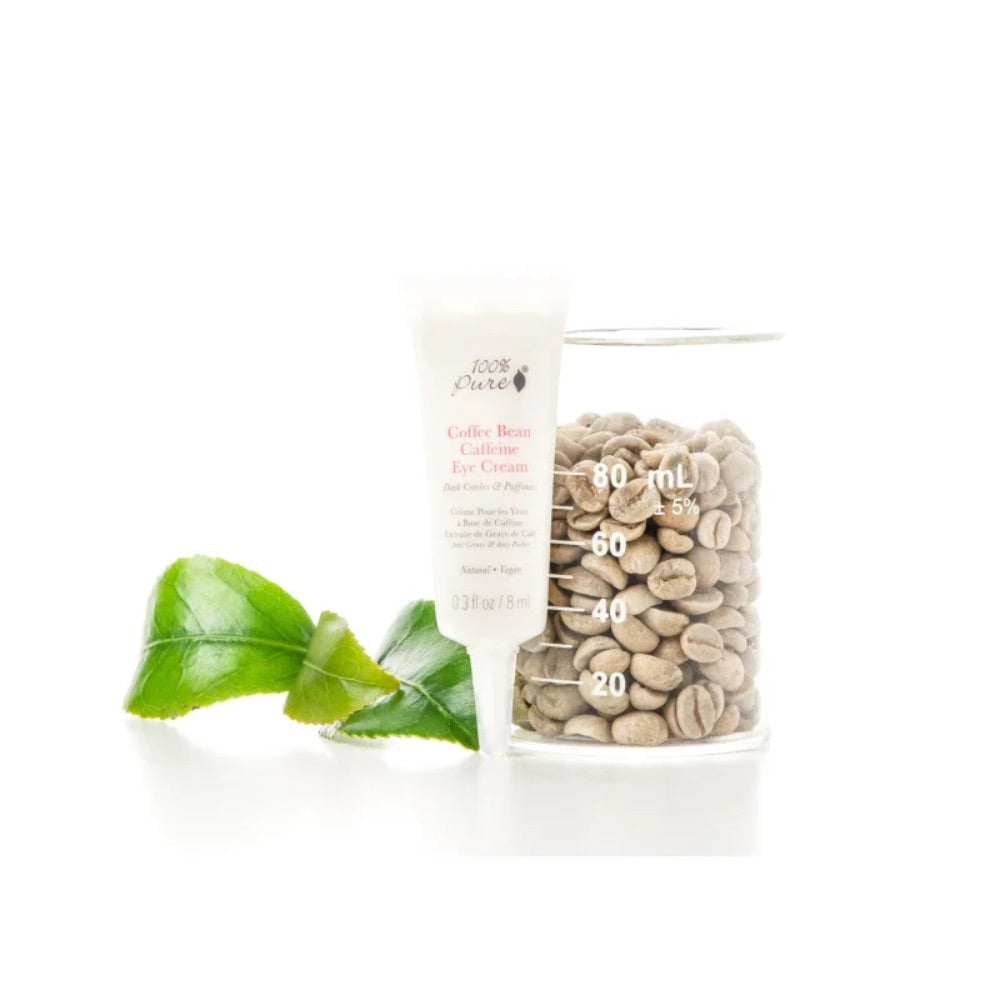 100% Pure コーヒー豆 カフェイン アイクリーム 目の下用トリートメント Coffee Bean Caffeine Eye Cream