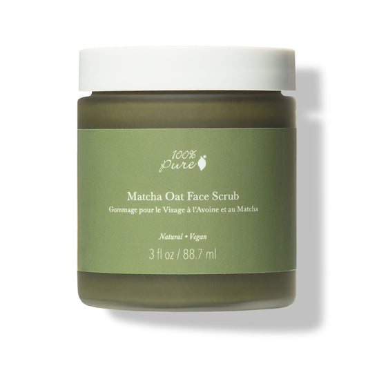 100% Pure 抹茶オーツフェイススクラブ 3 fl oz. Matcha Oat Face Scrub 88.7ml