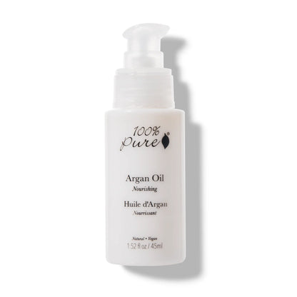 100% Pure アルガンオイル 1.5 fl oz Argan Oil 45ml 顔、髪、体に使用可能