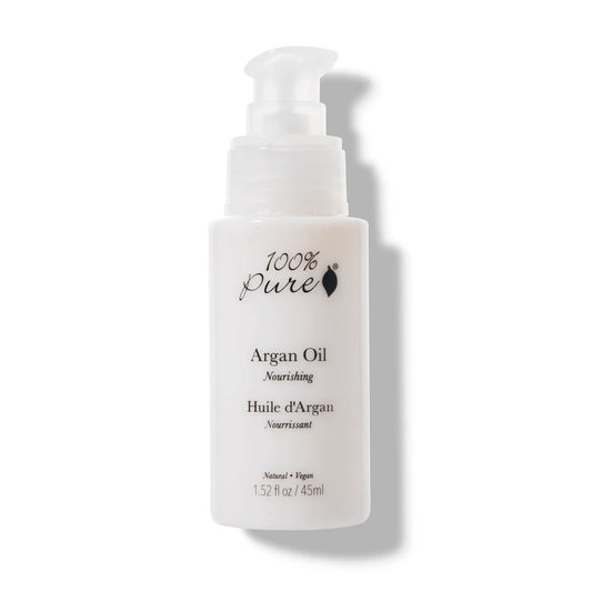 100% Pure アルガンオイル 1.5 fl oz Argan Oil 45ml 顔、髪、体に使用可能