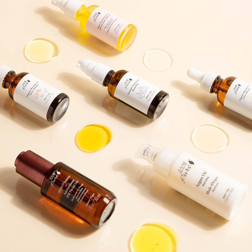 100% Pure マルチビタミン PM フェイシャルオイル 夜用 1fl oz Multi-Vitamin PM Facial Oil 30ml