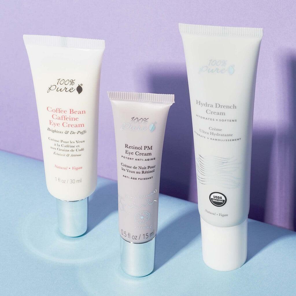 100% Pure レチノールPMアイクリーム 0.5 fl oz Retinol PM Eye Cream 15ml