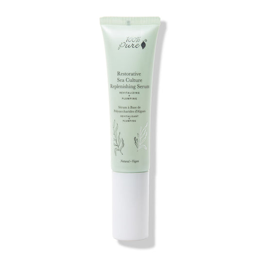 100% Pure シーカルチャー リプレニッシング美容液 1 fl oz Restorative Sea Culture Replenishing Serum 30ml