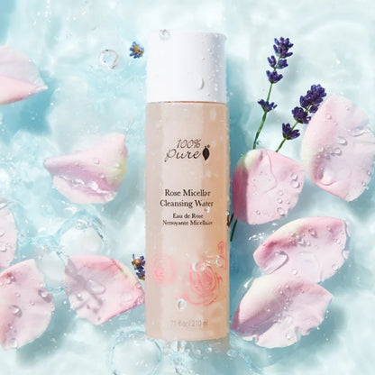 100% Pure ローズミセラー クレンジングウォーター 7.1 fl oz Rose Micellar Cleansing Water 210ml