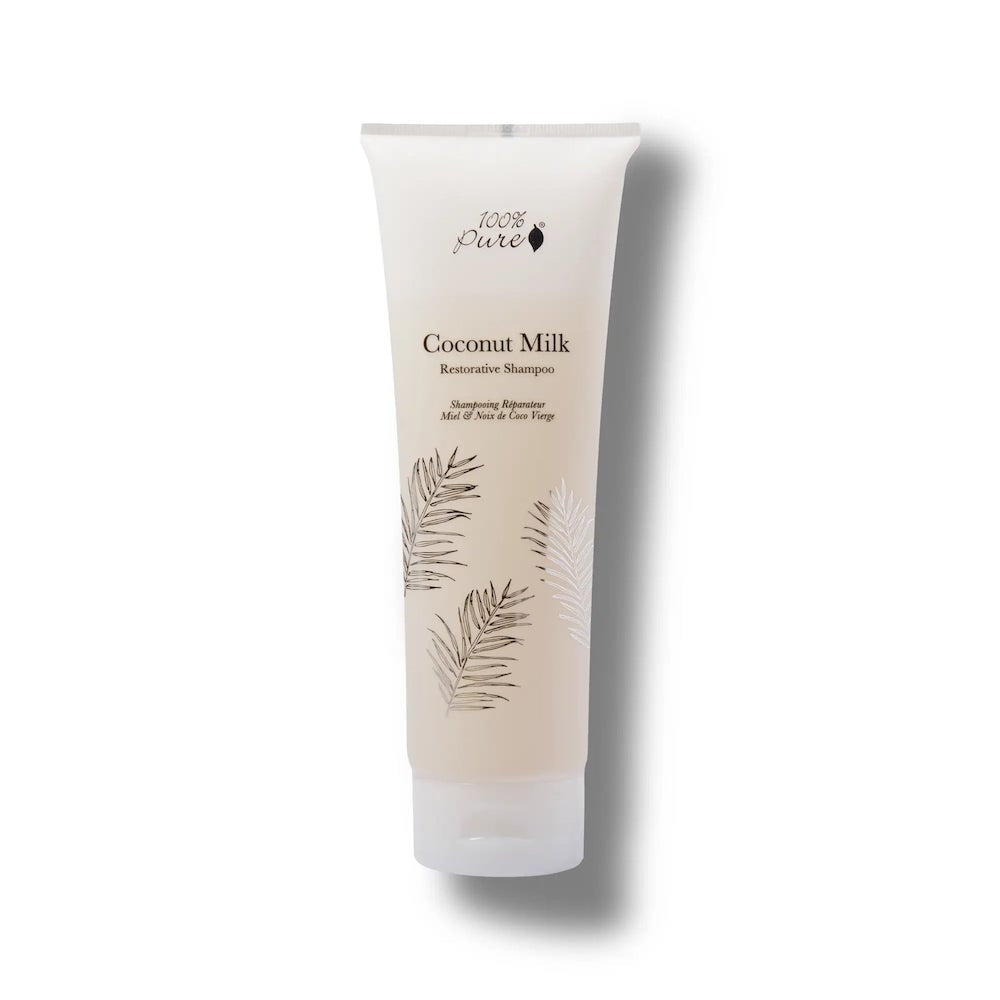 100% Pure ハニー＆バージンココナッツ リストラティブシャンプー Honey & Virgin Coconut Restorative Shampoo