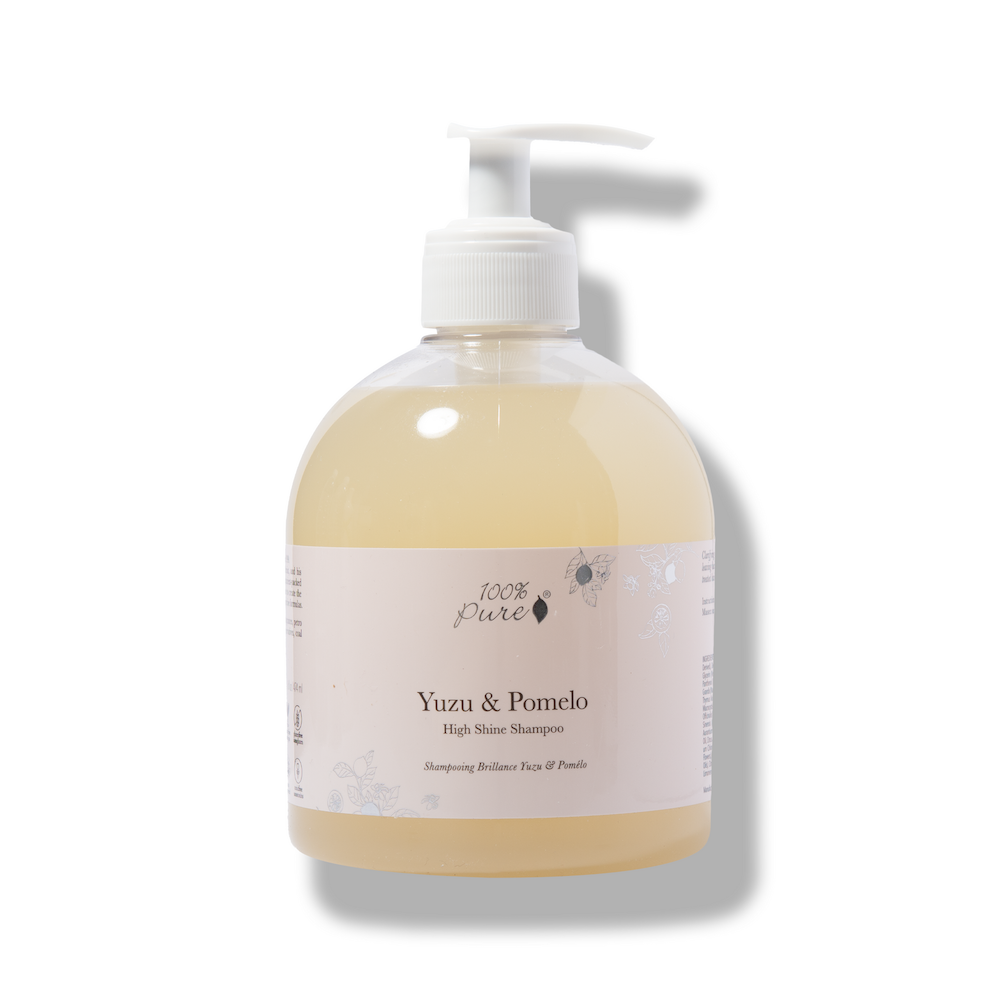 100% Pure 柚子&ポメロ グロッシングシャンプー Yuzu and Pomelo Glossing Shampoo