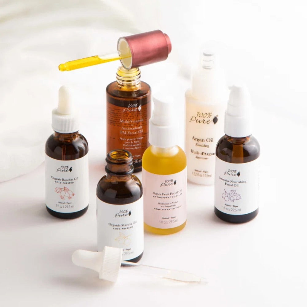 100% Pure インテンシブナリッシングフェイシャルオイル 1fl oz Intensive Nourishing Facial Oil 29.5 ml