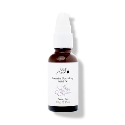 100% Pure インテンシブナリッシングフェイシャルオイル 1fl oz Intensive Nourishing Facial Oil 29.5 ml