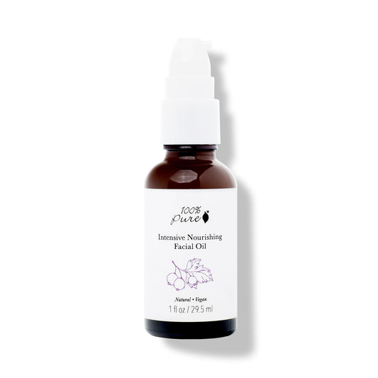 100% Pure インテンシブナリッシングフェイシャルオイル 1fl oz Intensive Nourishing Facial Oil 29.5 ml