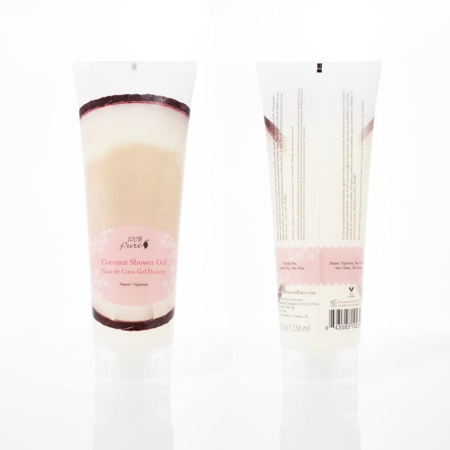 100% Pure ココナッツシャワージェル  Coconut Shower Gel