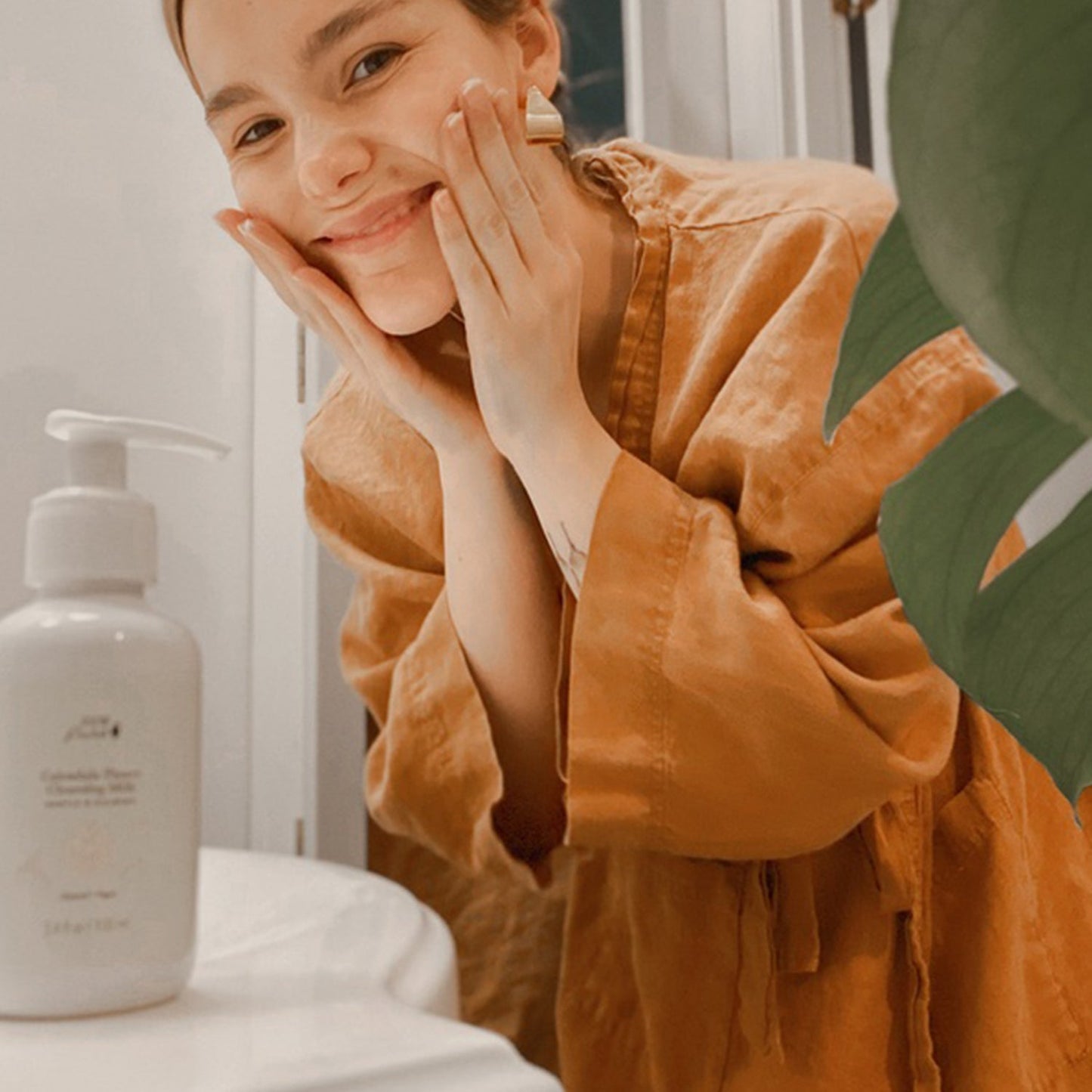 100% Pure カレンデュラフラワー クレンジングミルク 3.4 fl oz Calendula Flower Cleansing Milk 100ml