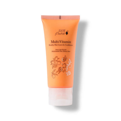 100% Pure マルチビタミン配合 ヘルシーヘア リーブインコンディショナー 2 fl oz / 59 ml Multi-Vitamin Healthy Hair Leave-In Conditioner