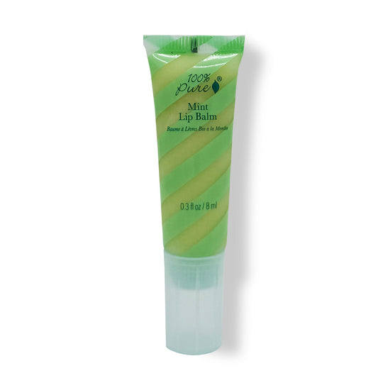 100% Pure オーガニックミント リップバーム 0.15 oz Organic Mint Lip Balm 4.25g