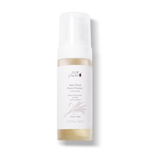 100% Pure 酒（サケ） クラウドフォームクレンザー 5.07 fl oz Sake Cloud Foam Cleanser 150ml