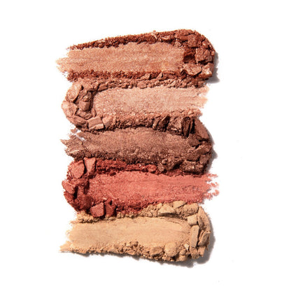 100% Pure フルーツピグメント ローズゴールド パレット Fruit Pigmented Rose Gold Palette メイクアップ [ Highlighter, Blush, Eye Shadows]